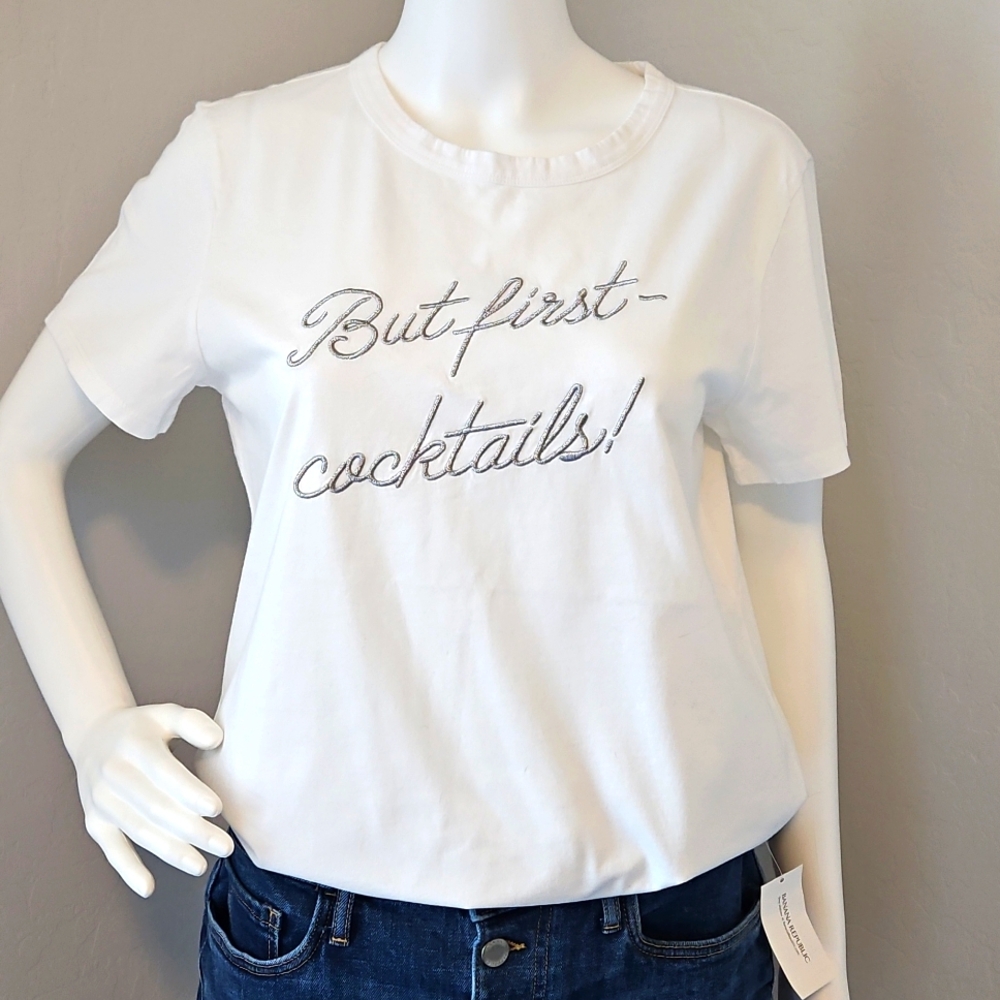 NTW "But first cocktails" tshirt